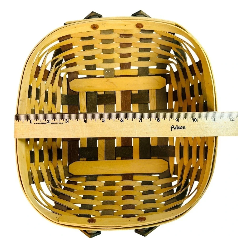 Longaberger ACT WOVEN MEMORIES BASKET 2008 with Protector - Picture 8 of 10